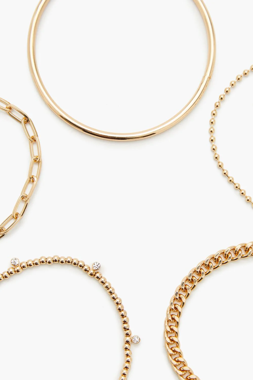 Rhinestone Chain Bracelet Set - Image 2