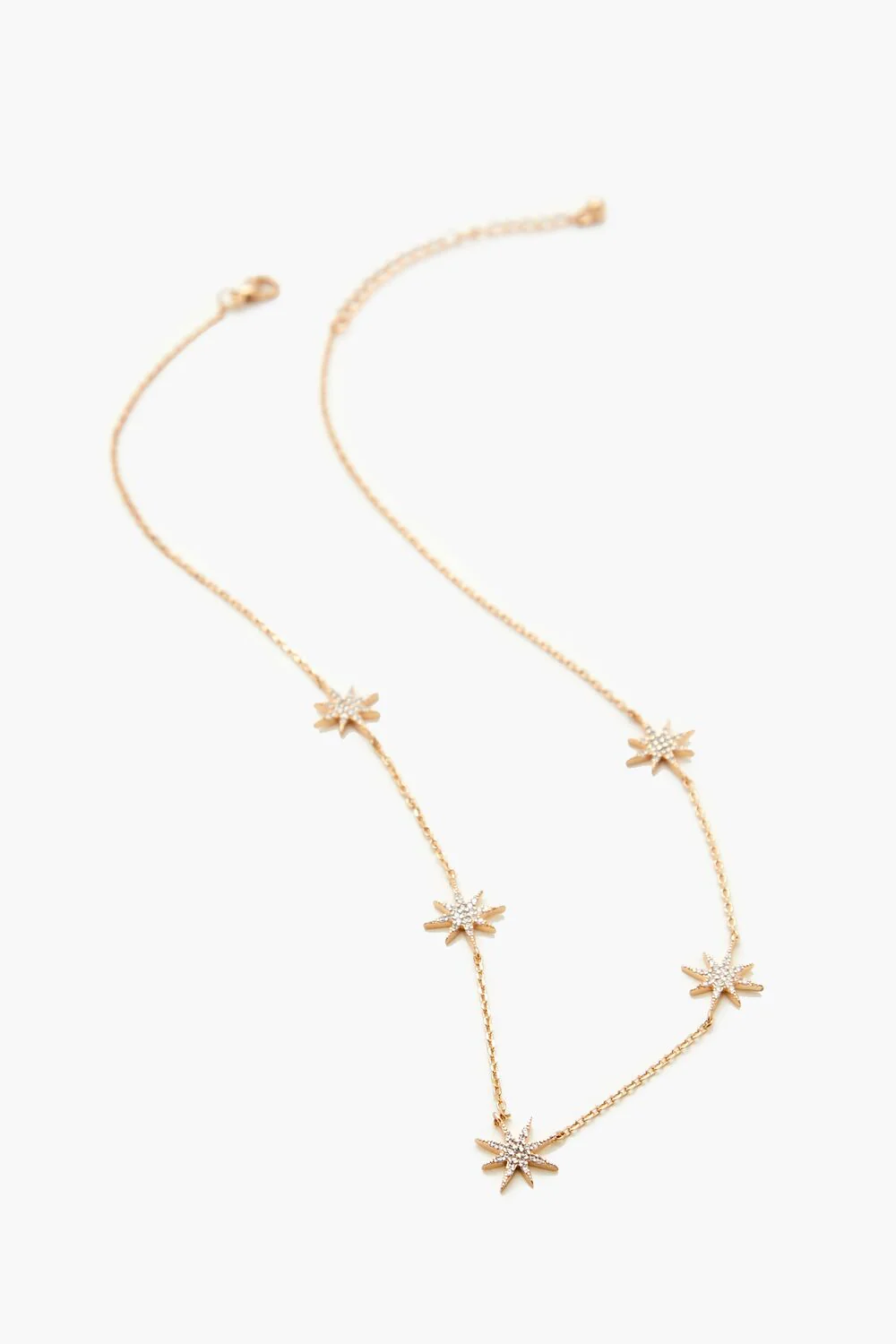 Rhinestone Star Charm Necklace - Image 2