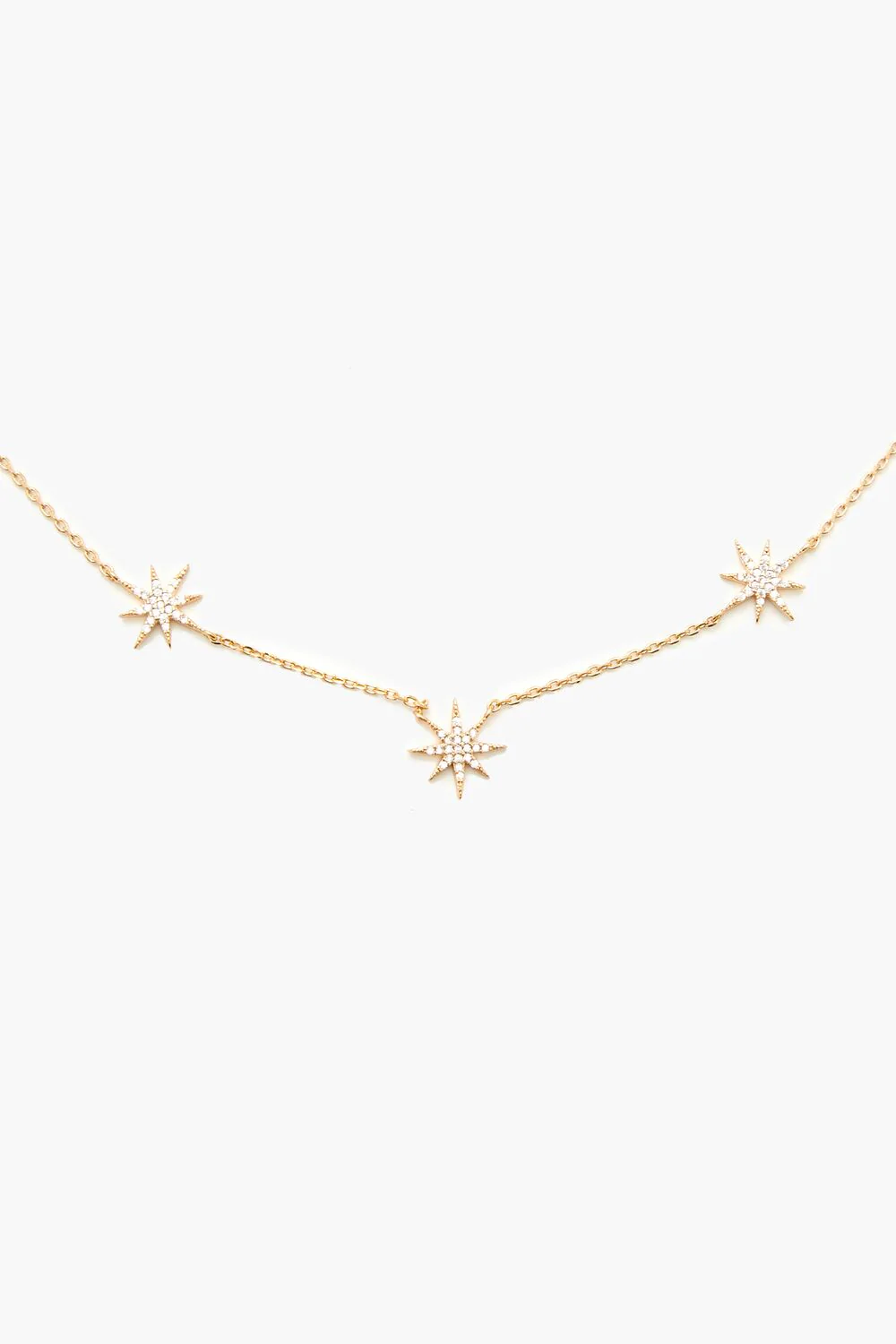 Rhinestone Star Charm Necklace - Image 3