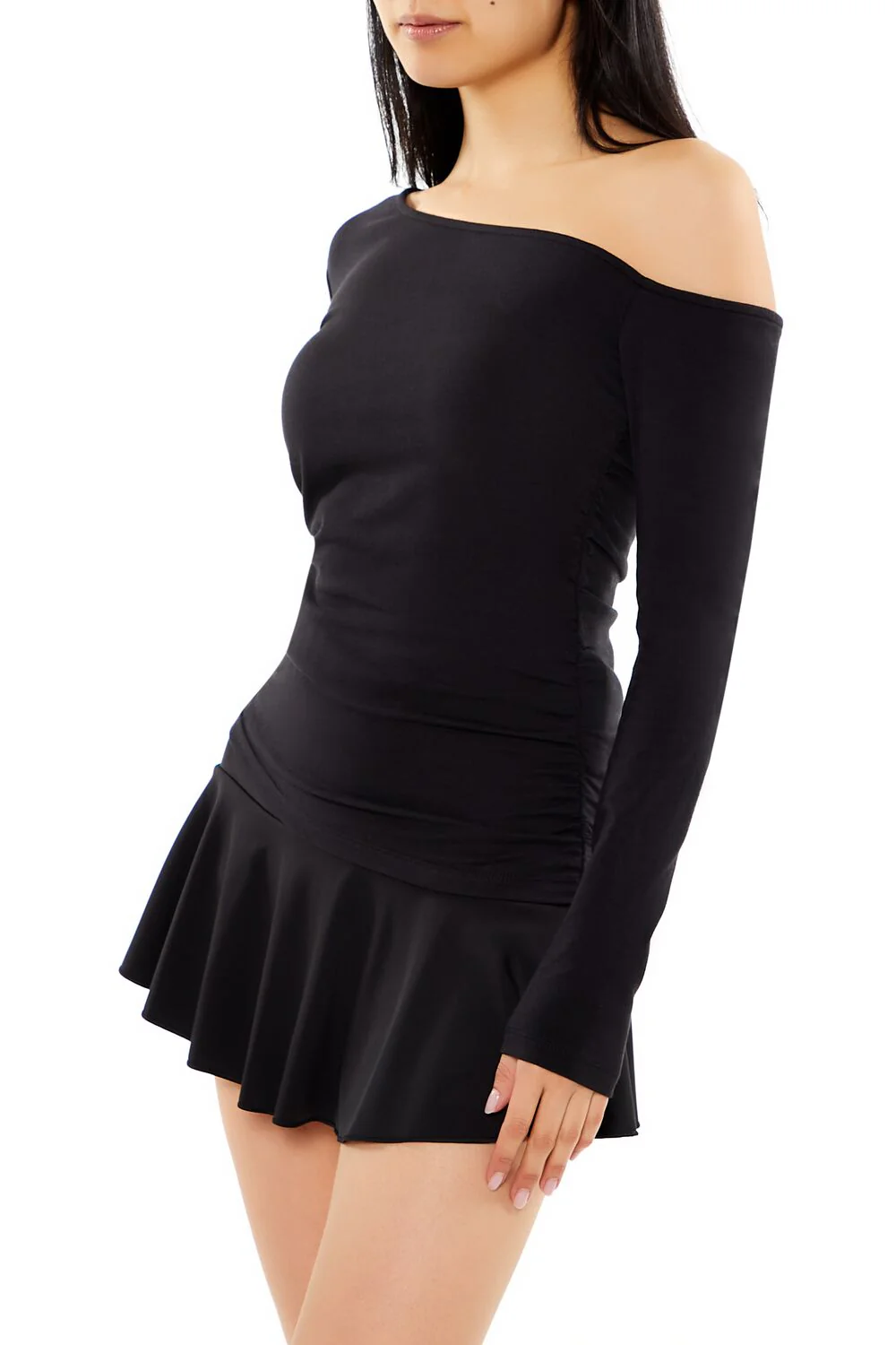 Ruched Off-the-Shoulder Top - Image 4