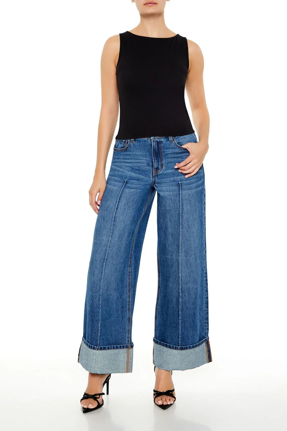 Boat Neck Tank Top - Image 2