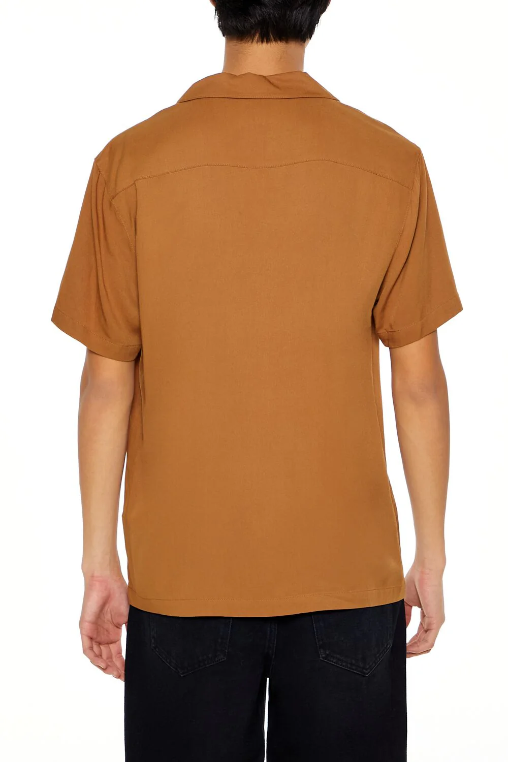 Cuban-Collar Short-Sleeve Shirt - Image 15