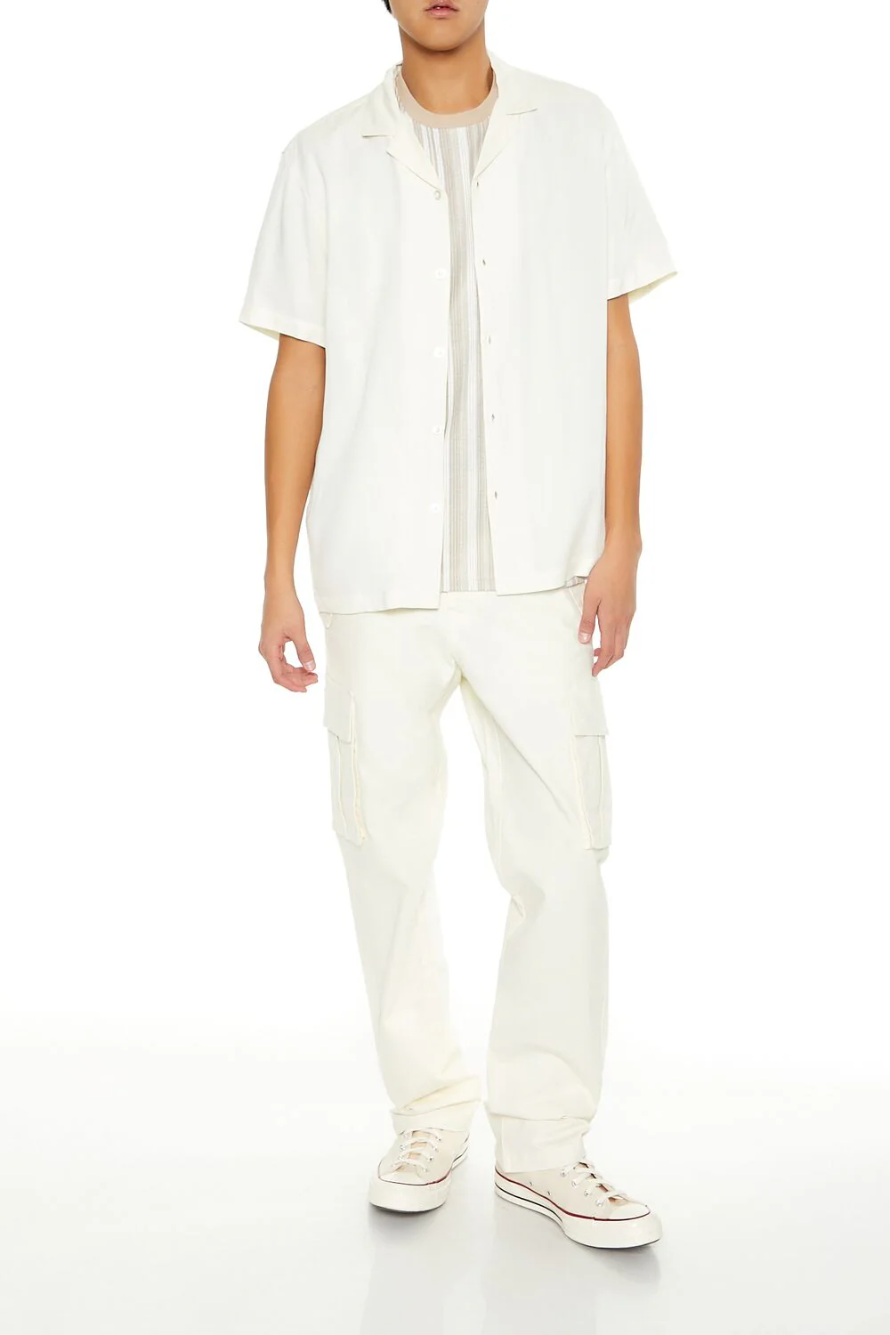 Cuban-Collar Short-Sleeve Shirt - Image 2