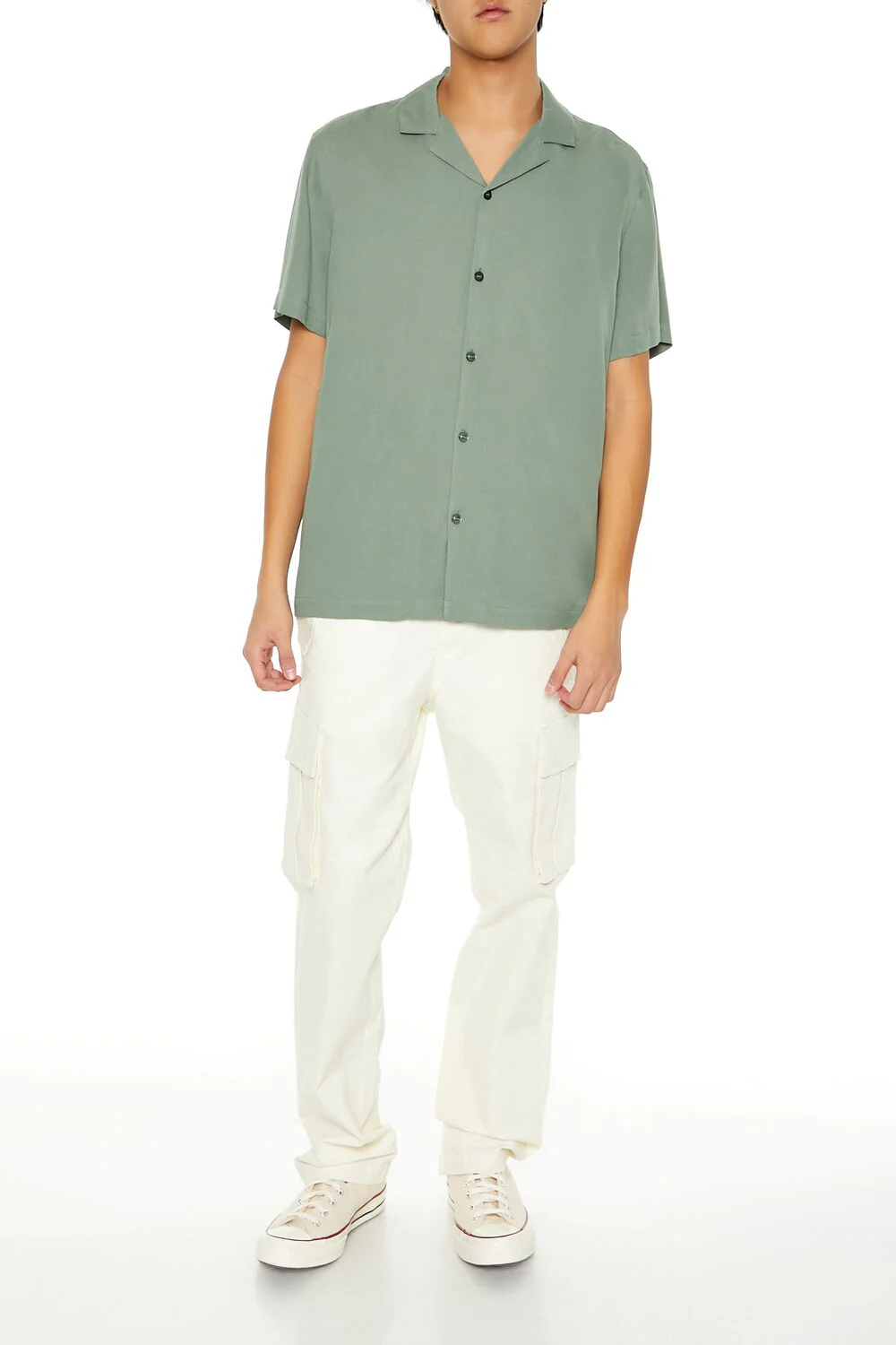 Cuban-Collar Short-Sleeve Shirt - Image 7