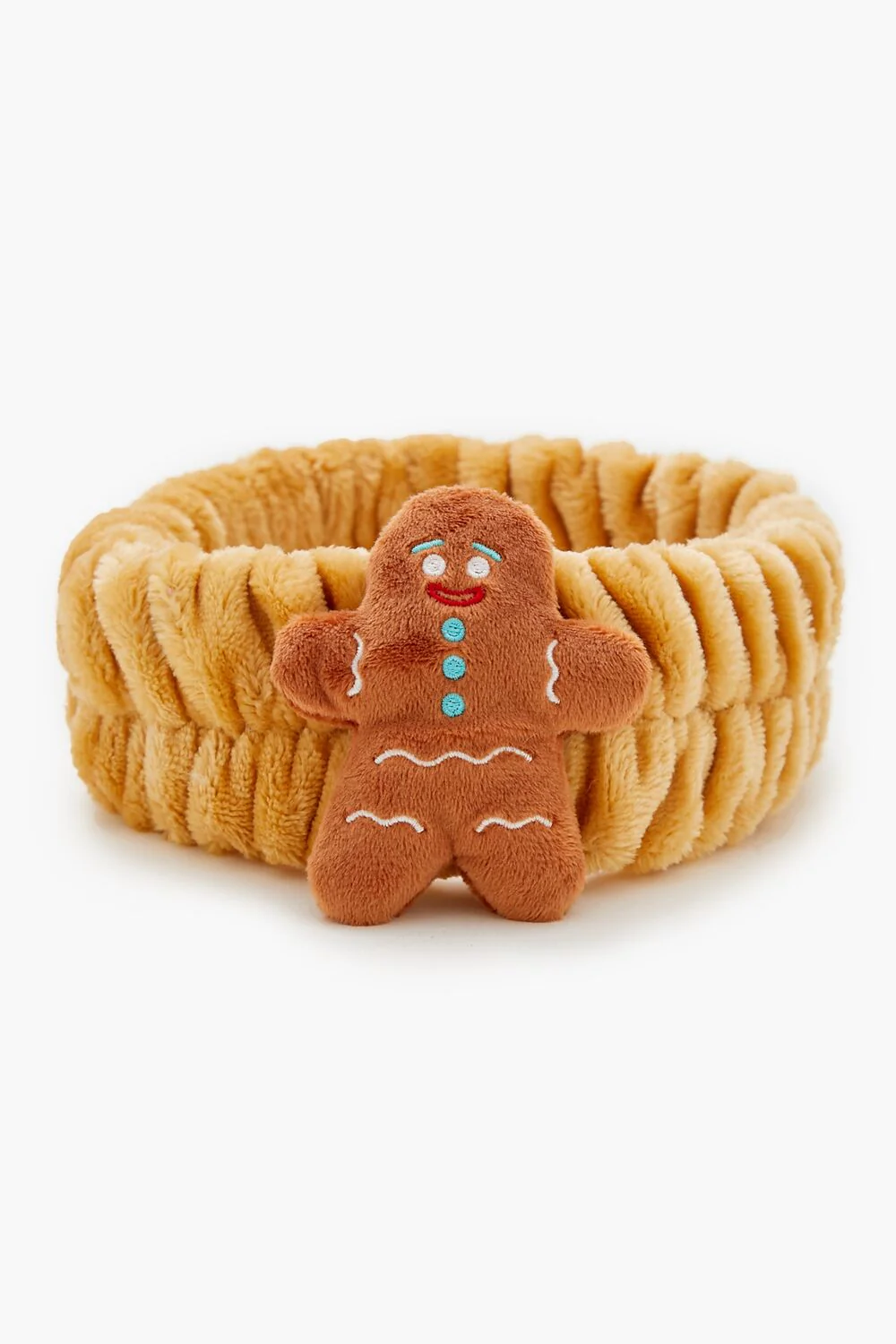 Plush Gingerbread Man Headwrap - Image 2