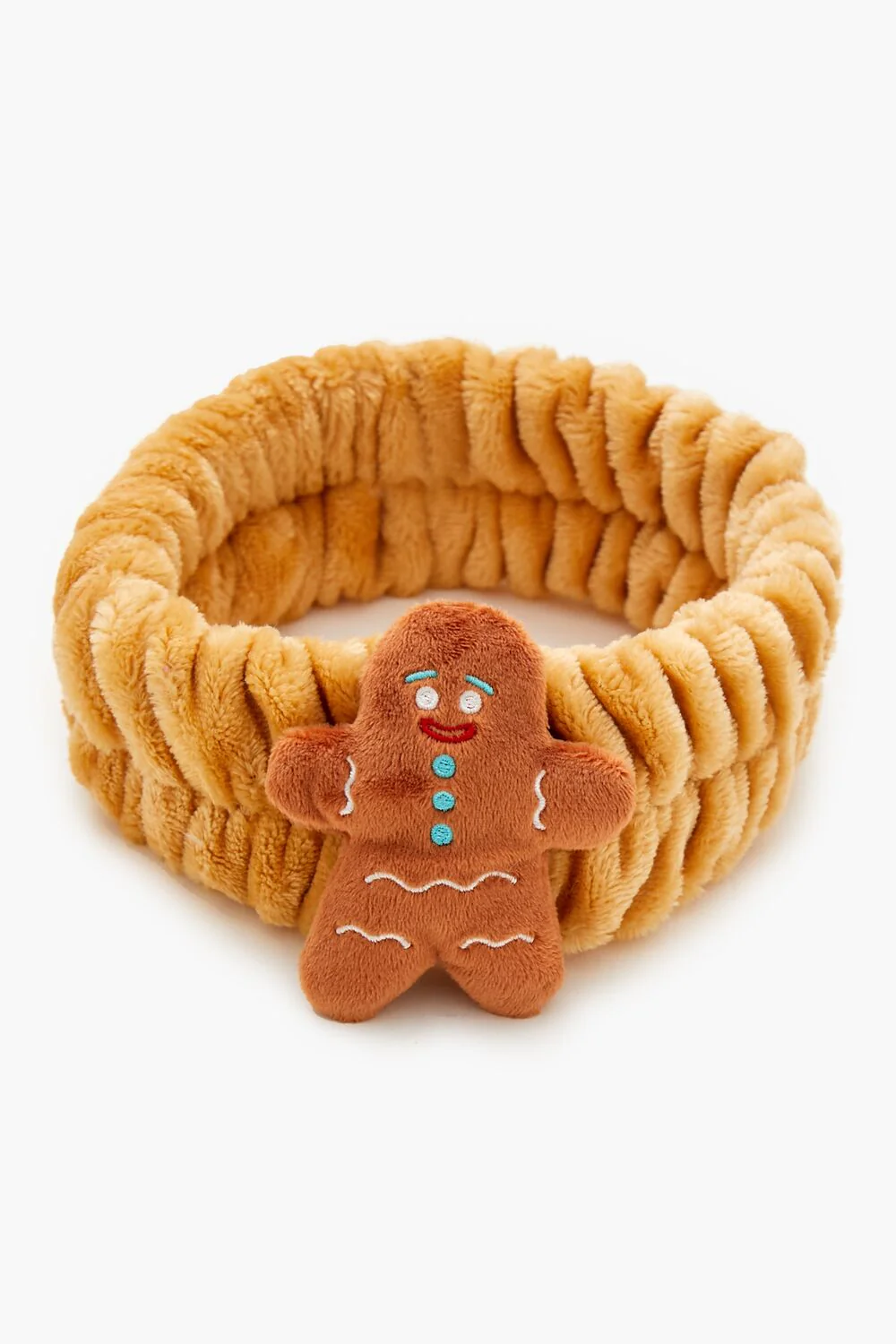 Plush Gingerbread Man Headwrap - Image 3