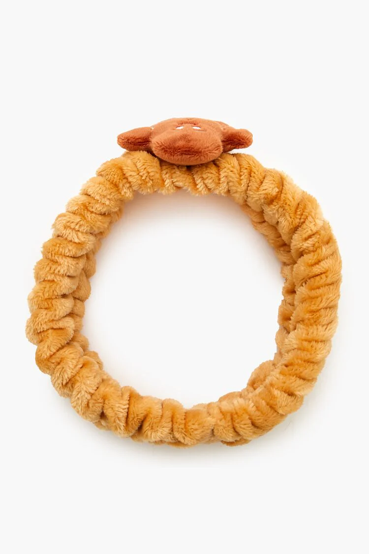 Plush Gingerbread Man Headwrap - Image 4