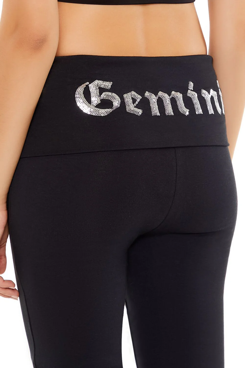 Sequin Gemini Flare Leggings - Image 5