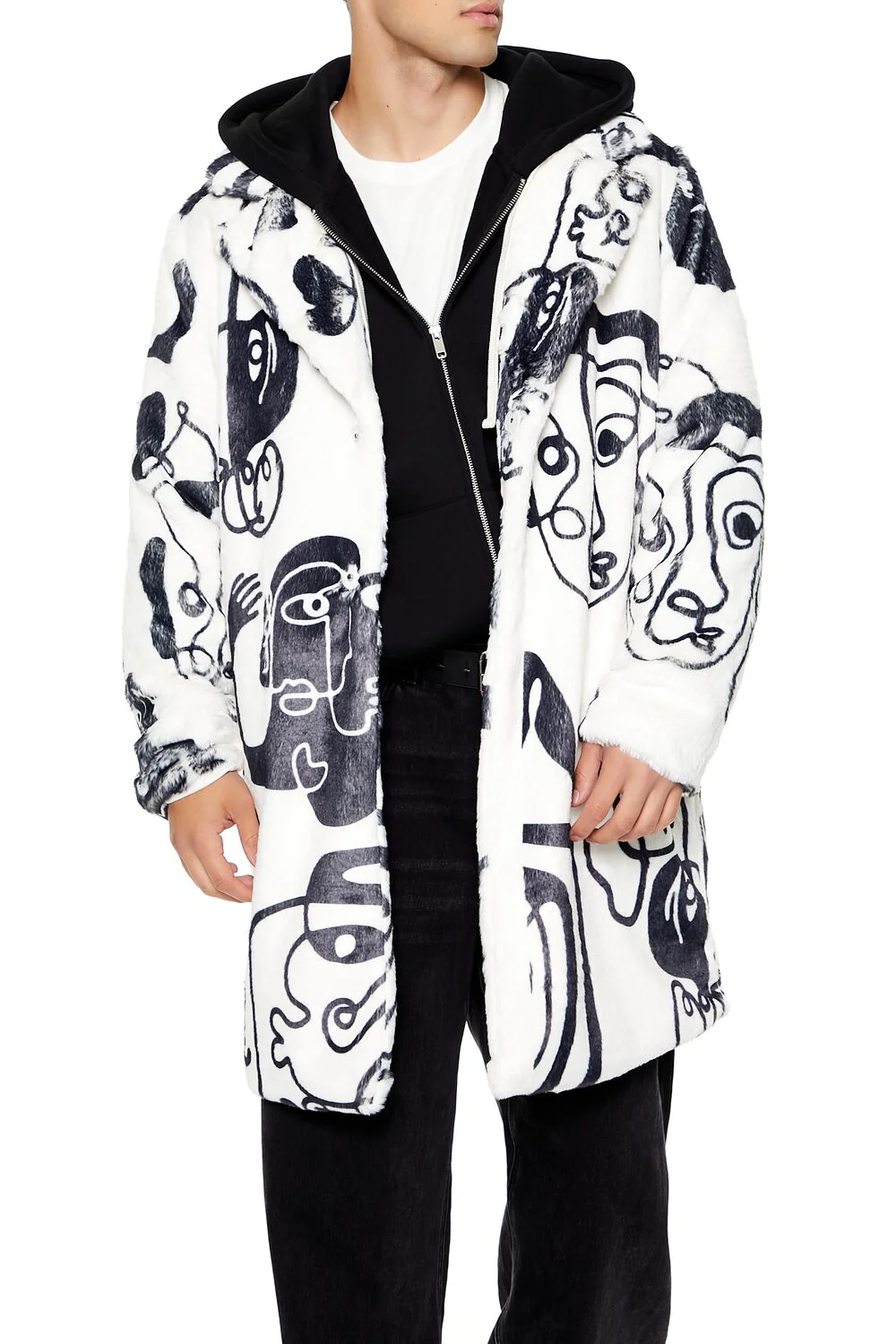 Line Art Longline Coat - Image 2