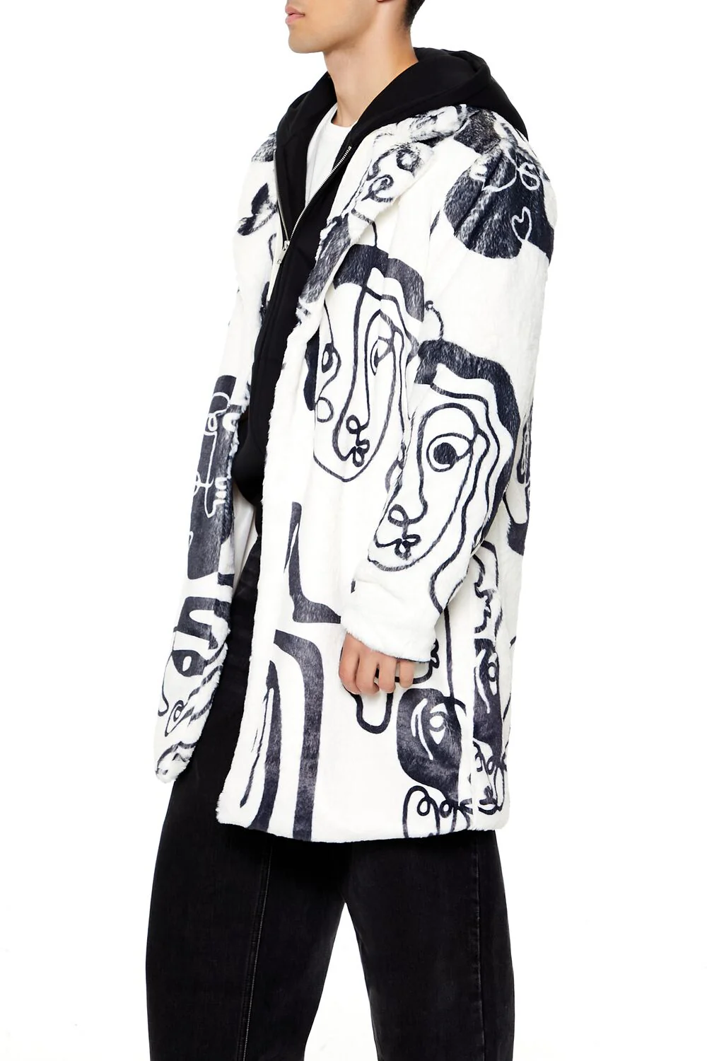 Line Art Longline Coat - Image 4
