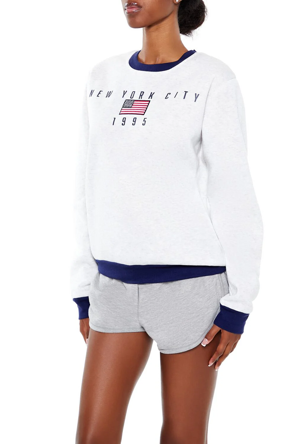 Embroidered New York City Pullover - Image 4