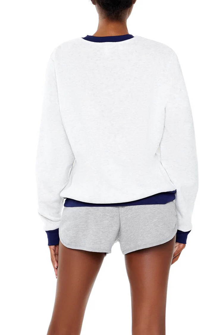 Embroidered New York City Pullover - Image 5
