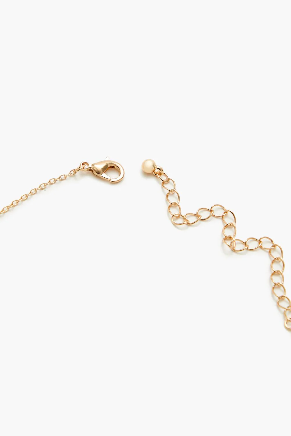 Rhinestone Scalloped Necklace - Image 3