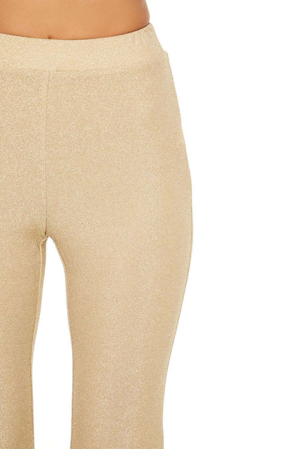 Glitter High-Rise Flare Pants - Image 5