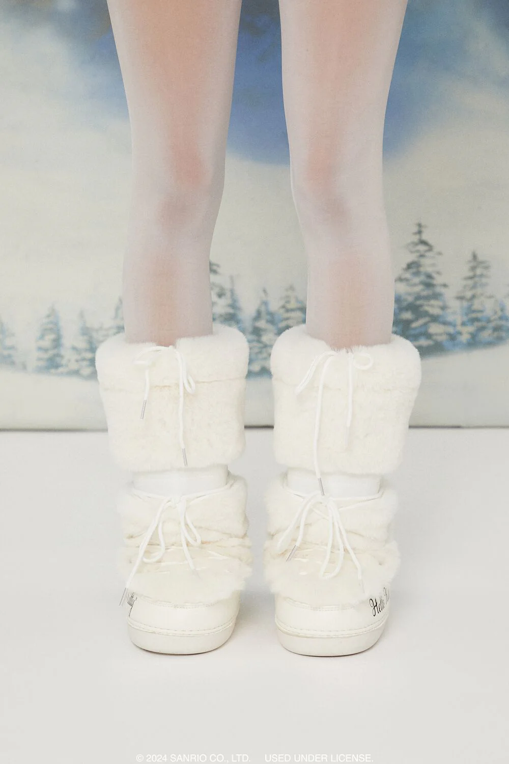 Hello Kitty Faux Fur Boots - Image 2