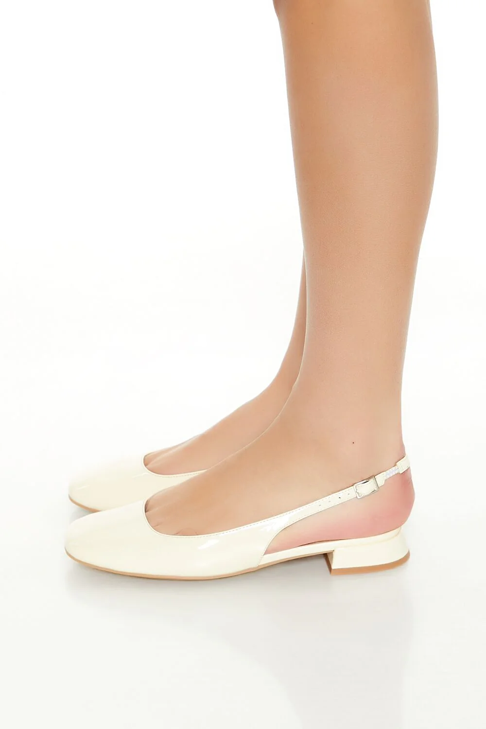 Faux Patent Leather Ballet Flats - Image 2