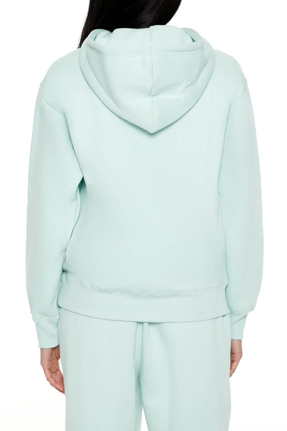 Fleece Drawstring Hoodie - Image 5