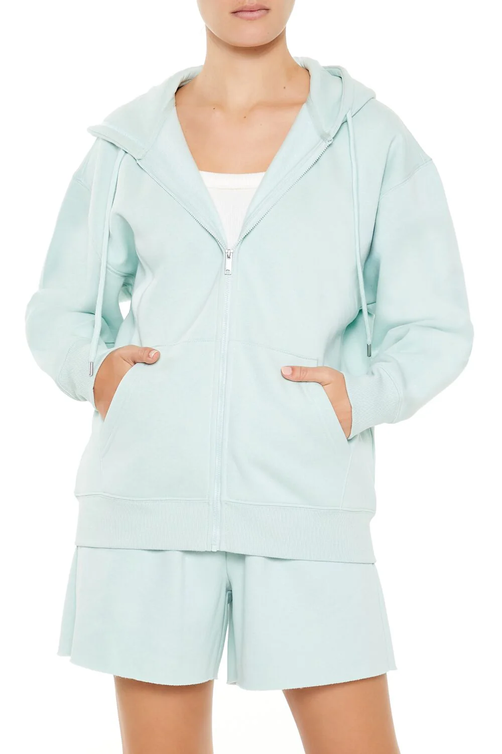 Fleece Zip-Up Hoodie - Image 3