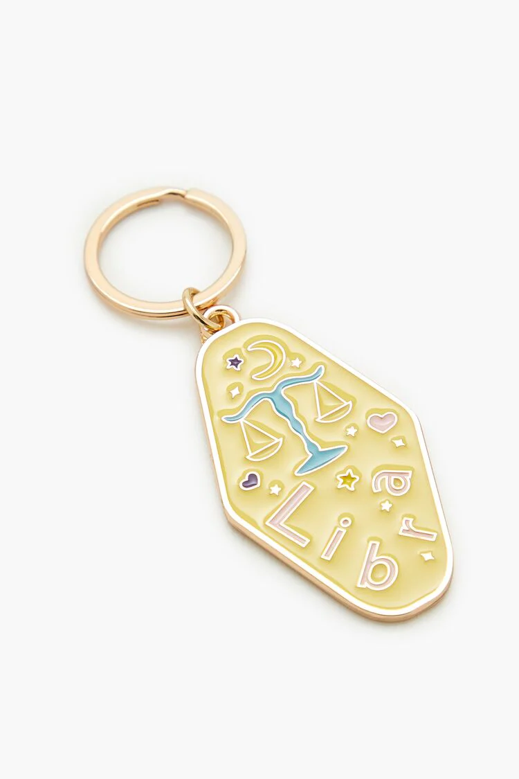 Libra Enamel Keychain - Image 2