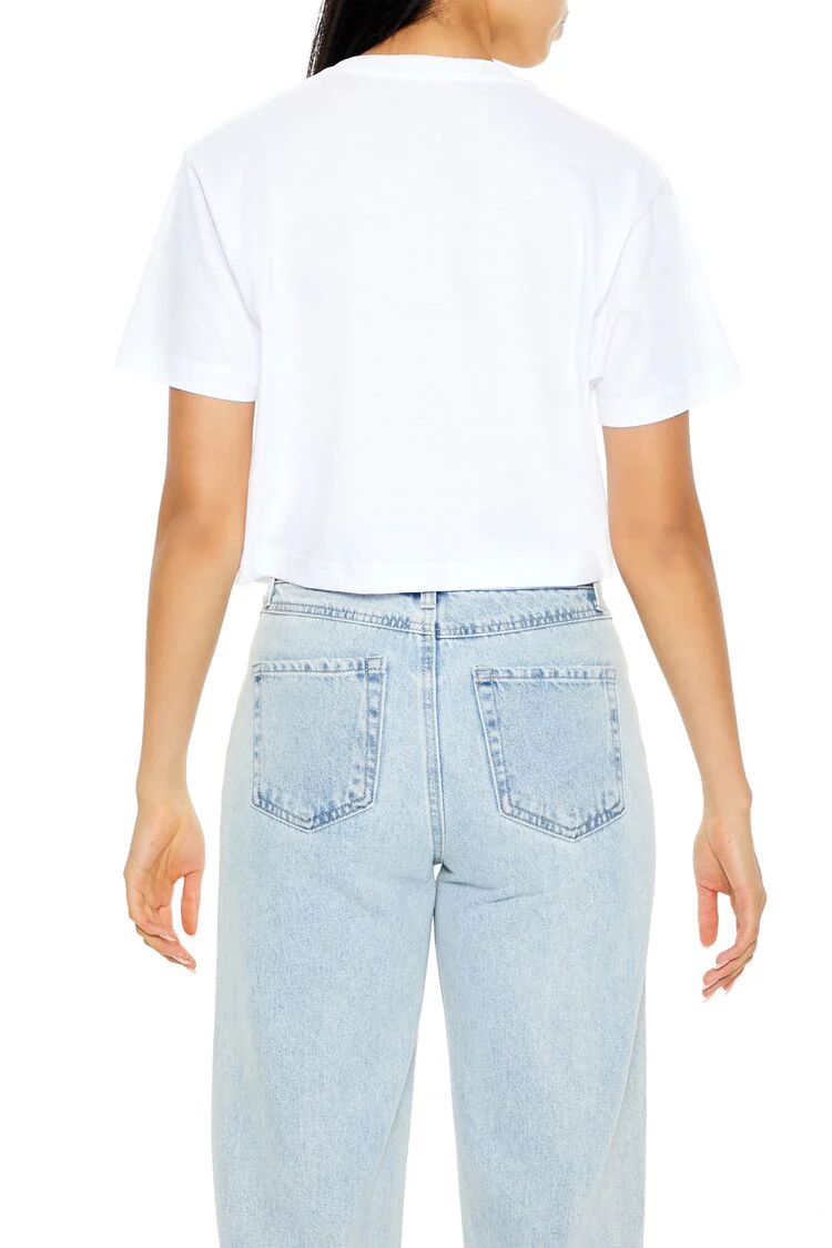 Tailgate Club Graphic Baby Tee - Image 5