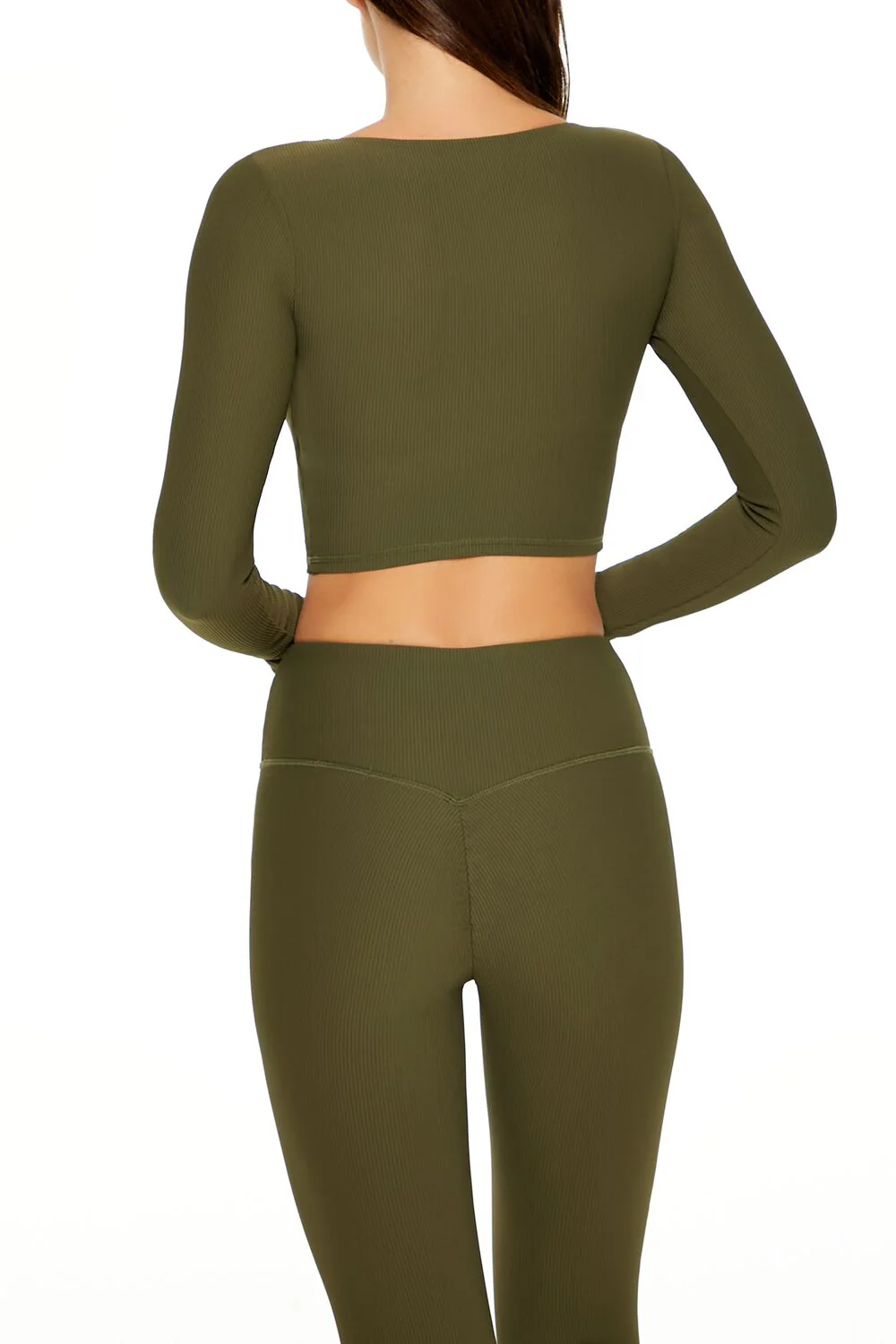 Active Square-Neck Crop Top - Image 10
