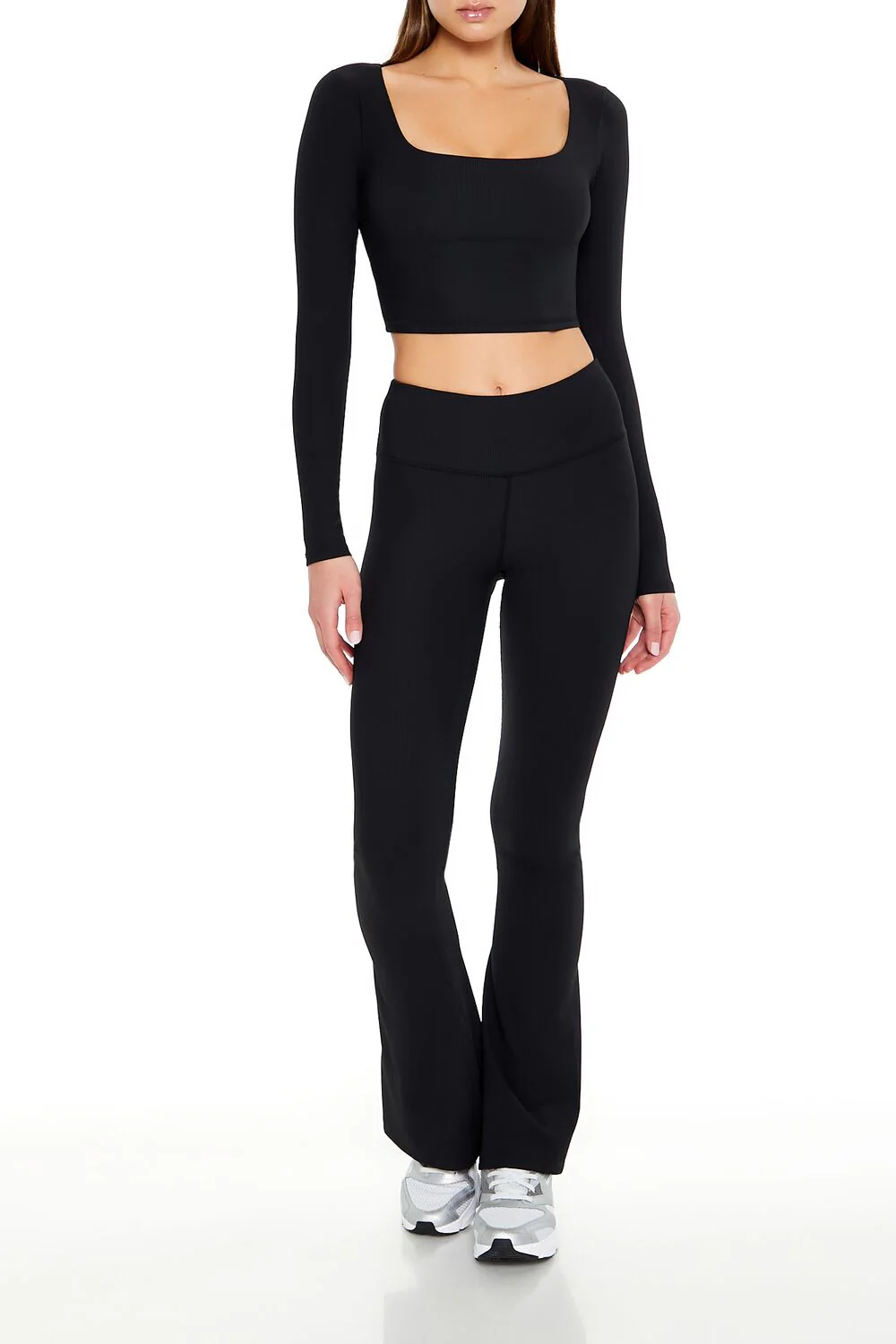 Active Square-Neck Crop Top - Image 2