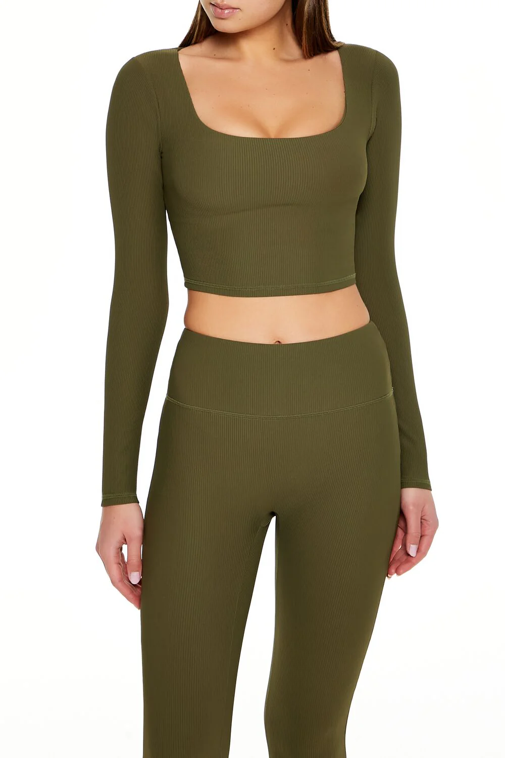 Active Square-Neck Crop Top - Image 6