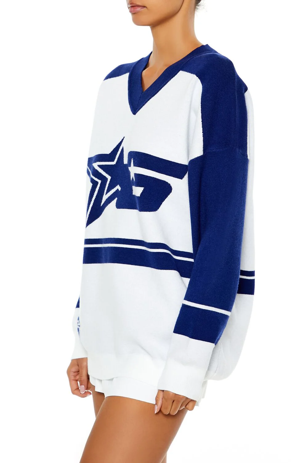 Colorblock Star 6 Sweater - Image 4