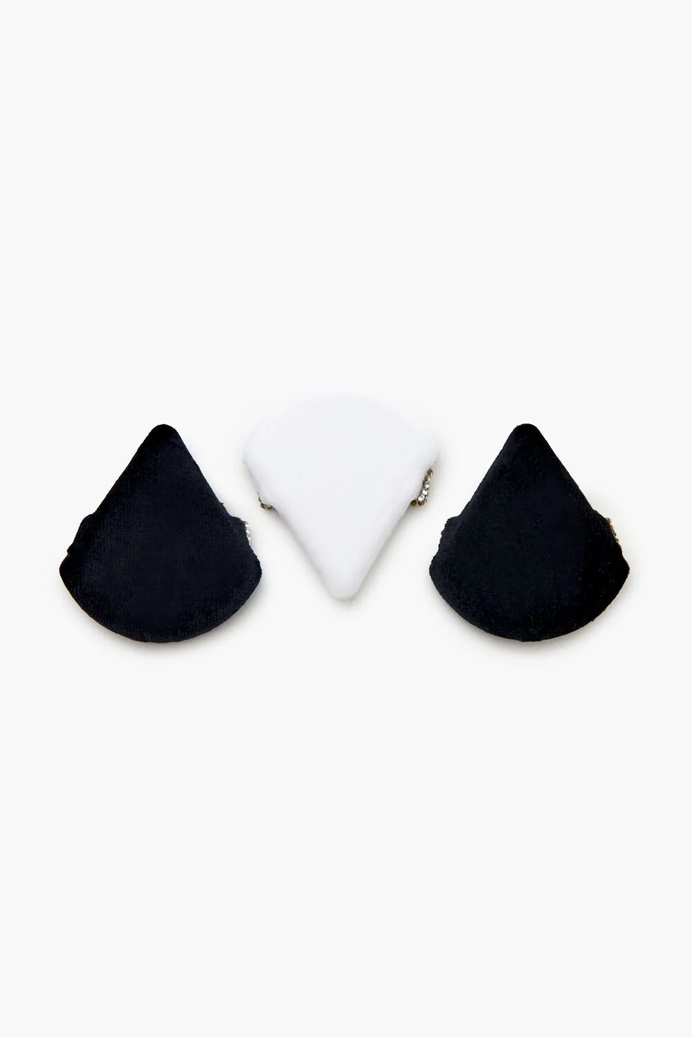 Rhinestone Triangle Makeup Puffs - 3 pack - Image 2