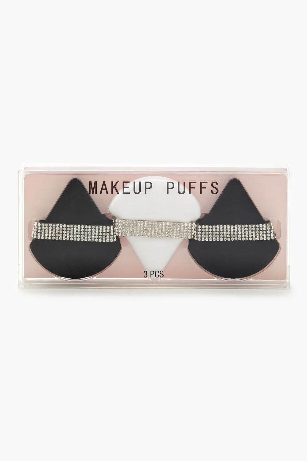 Rhinestone Triangle Makeup Puffs - 3 pack - Image 5