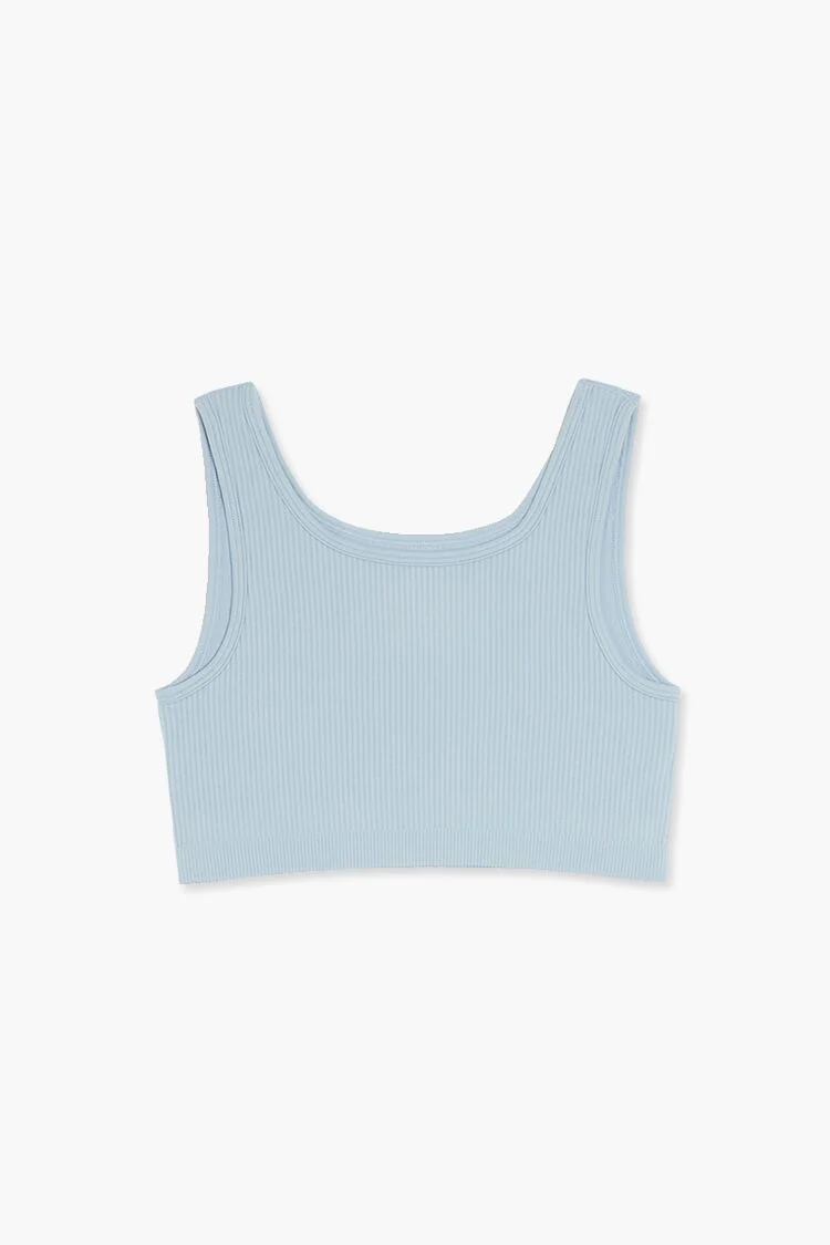 Girls Ribbed Knit Tank Top (Kids) - Image 2