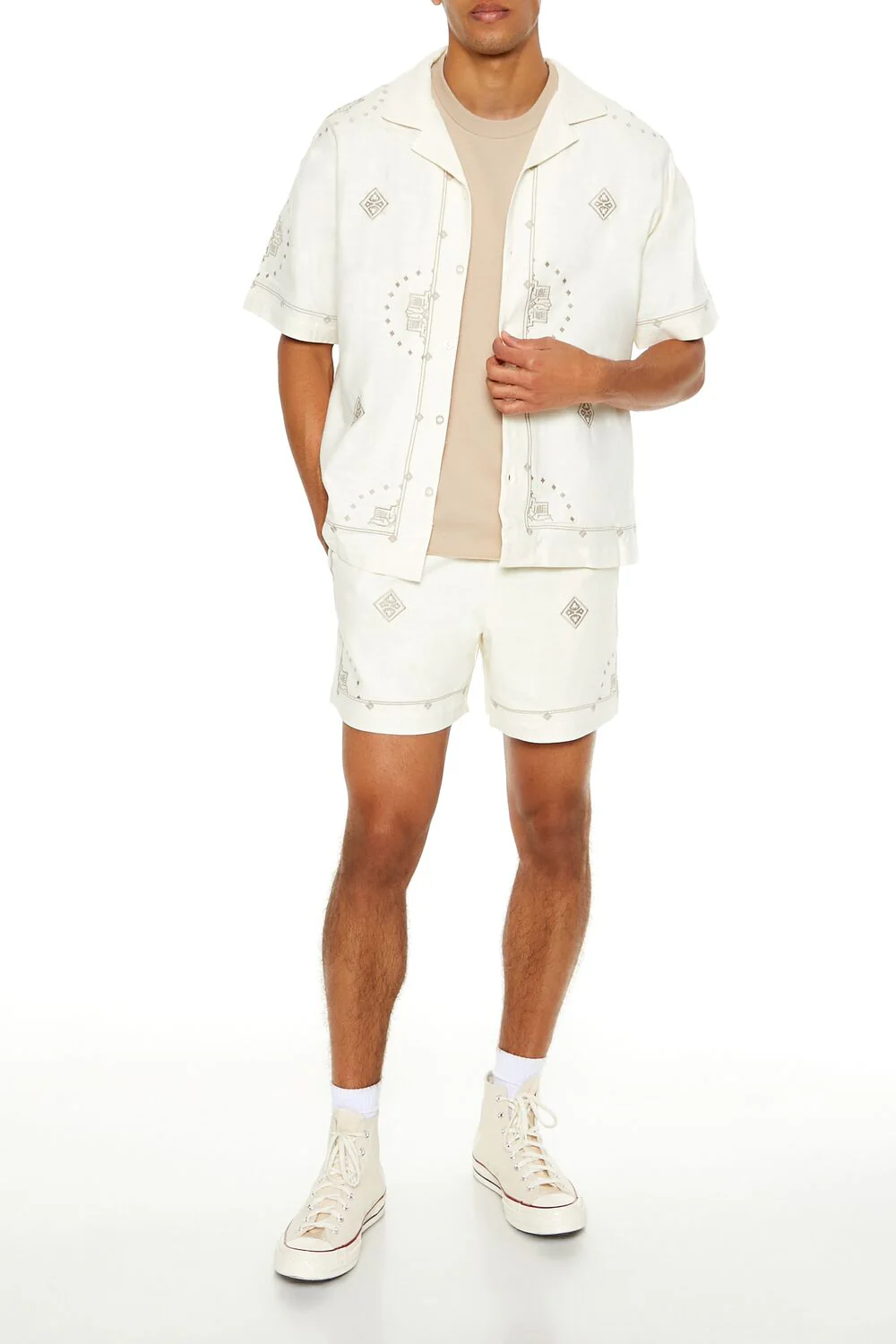 Embroidered Geo Shirt - Image 2