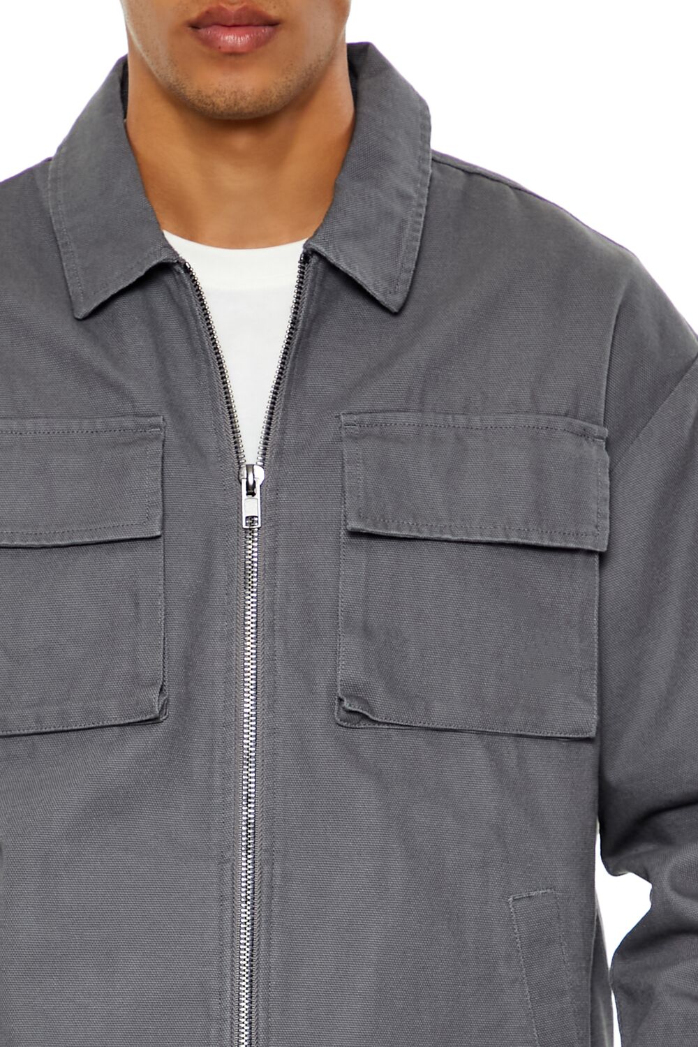 Drop-Sleeve Zip-Up Jacket - Image 3
