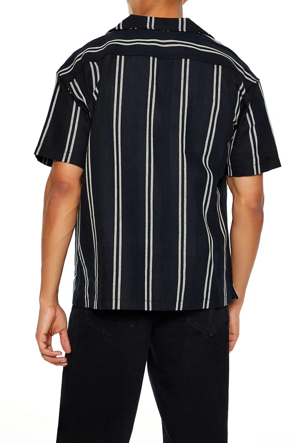 Textured Striped Shirt - Image 5