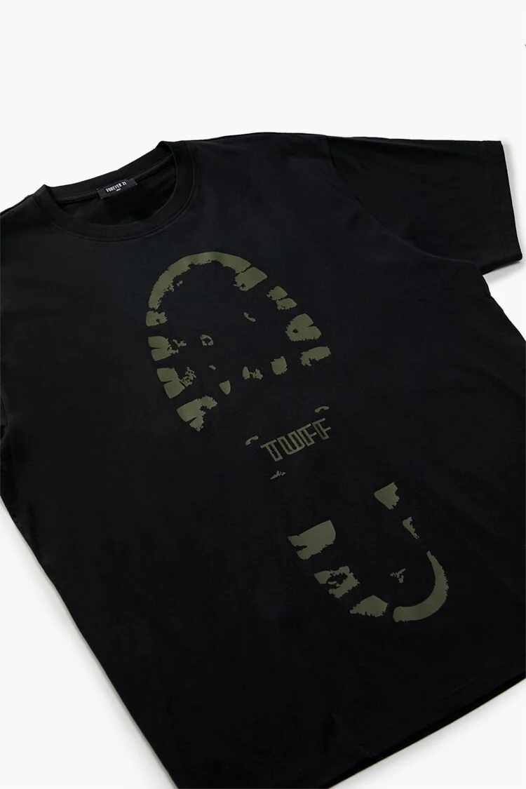 Tuff Footprint Graphic Tee - Image 3