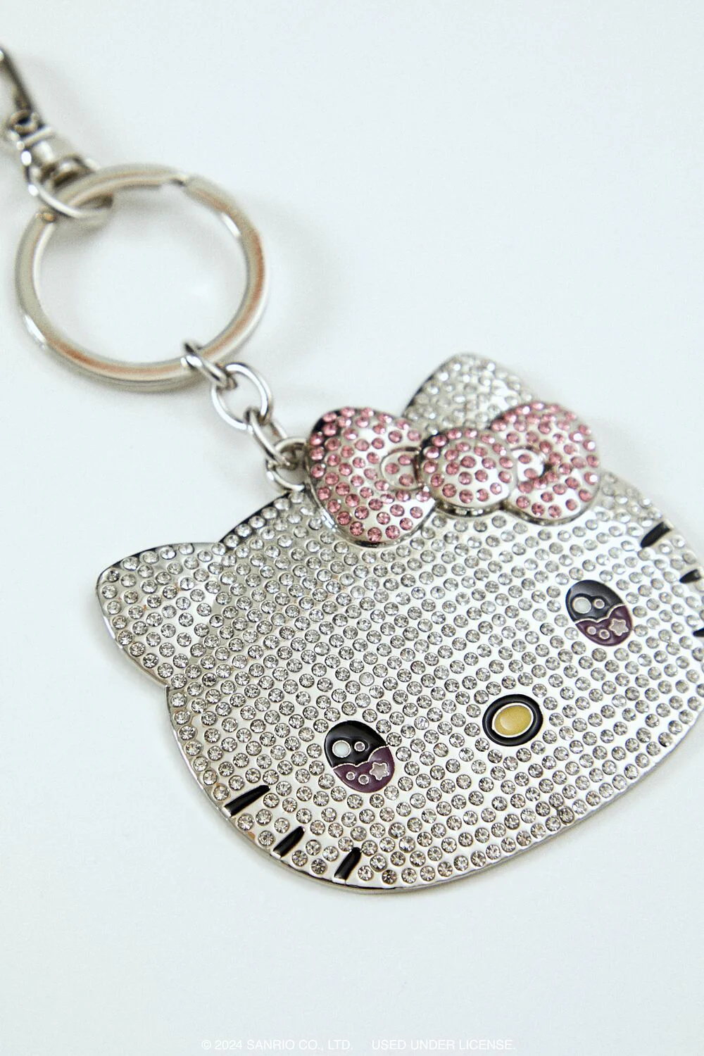 Rhinestone Hello Kitty Keychain - Image 2