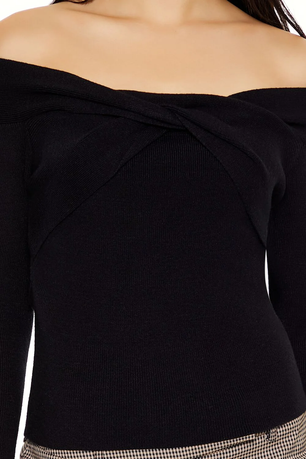 Off-the-Shoulder Sweater - Image 3