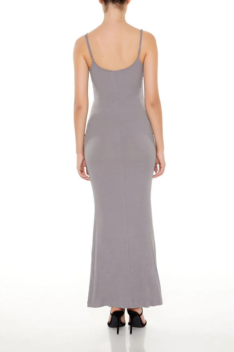 Rib-Knit Cami Maxi Dress - Image 4