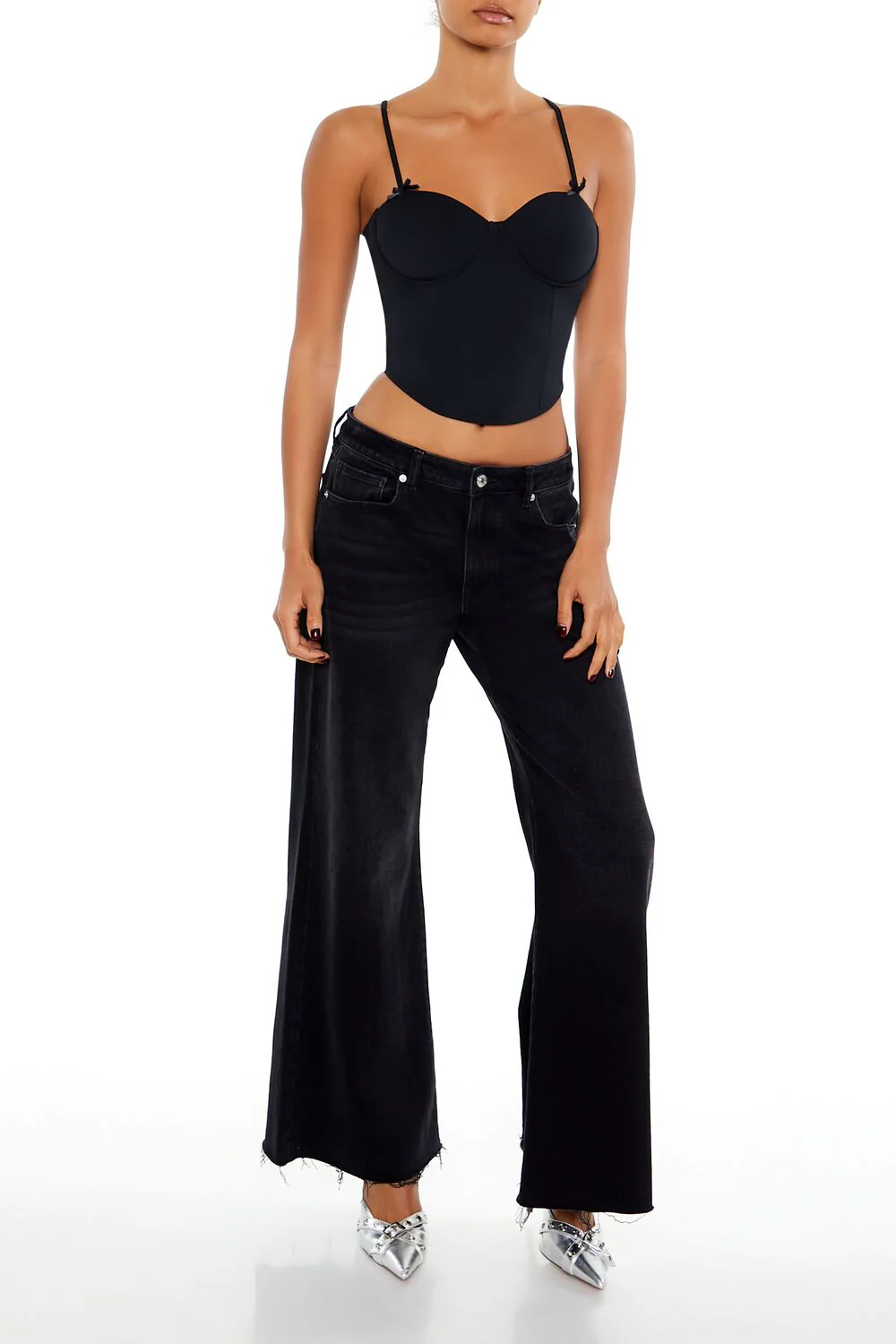 Bustier Cropped Cami - Image 2