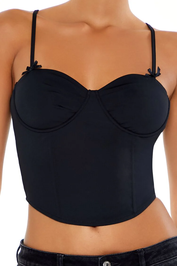 Bustier Cropped Cami - Image 3