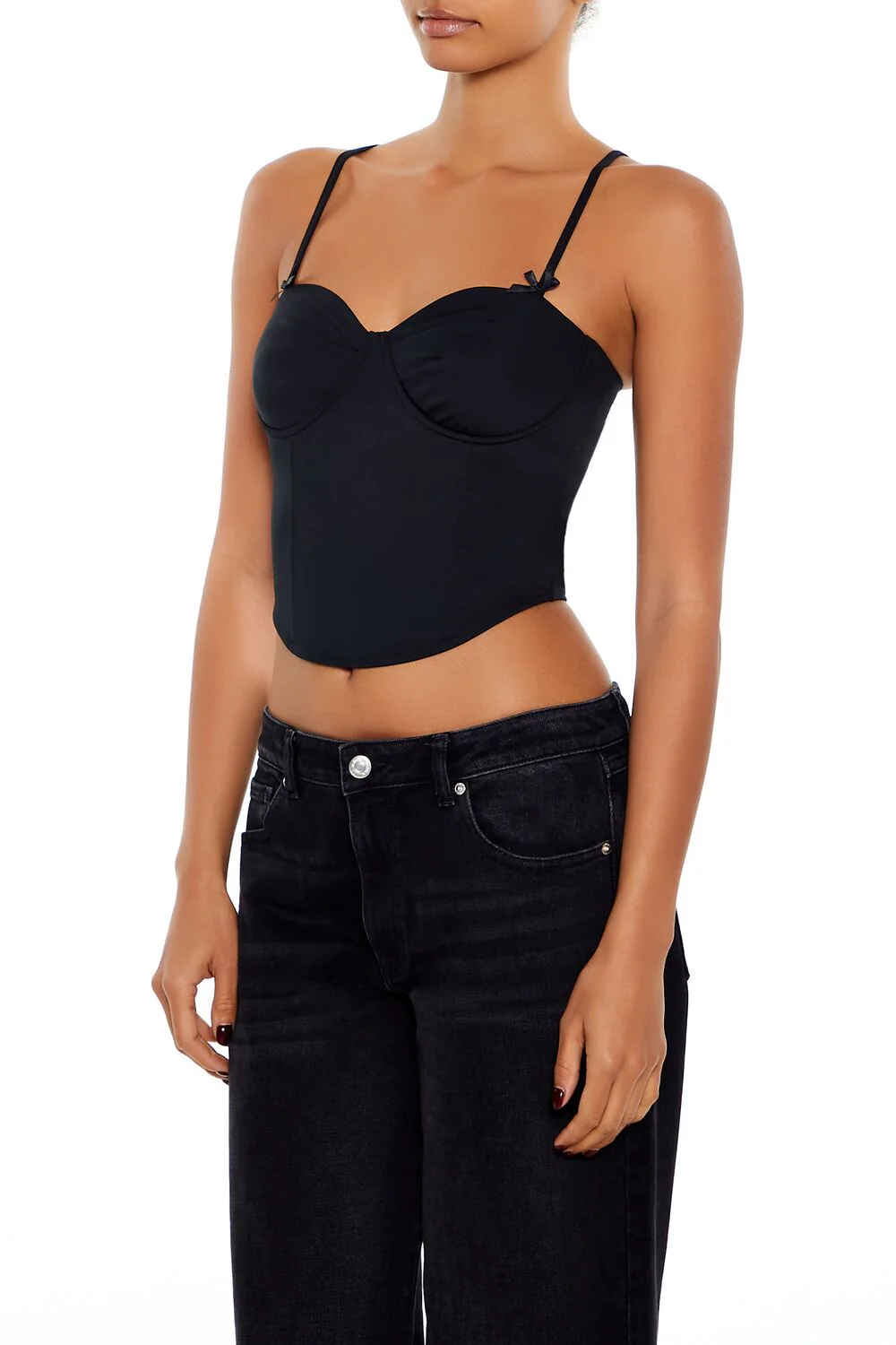 Bustier Cropped Cami - Image 4