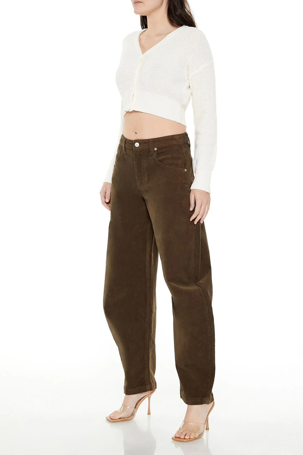 Corduroy Baggy Barrel Pants - Image 3