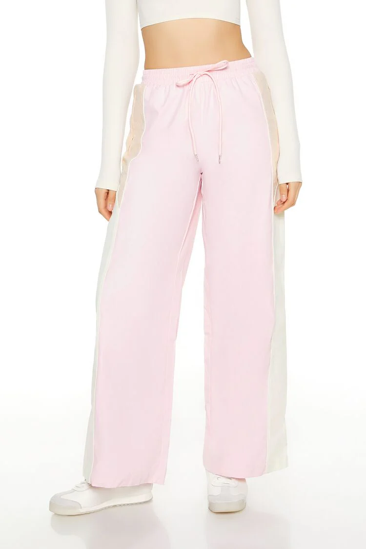 Colorblock Wide-Leg Pants - Image 2