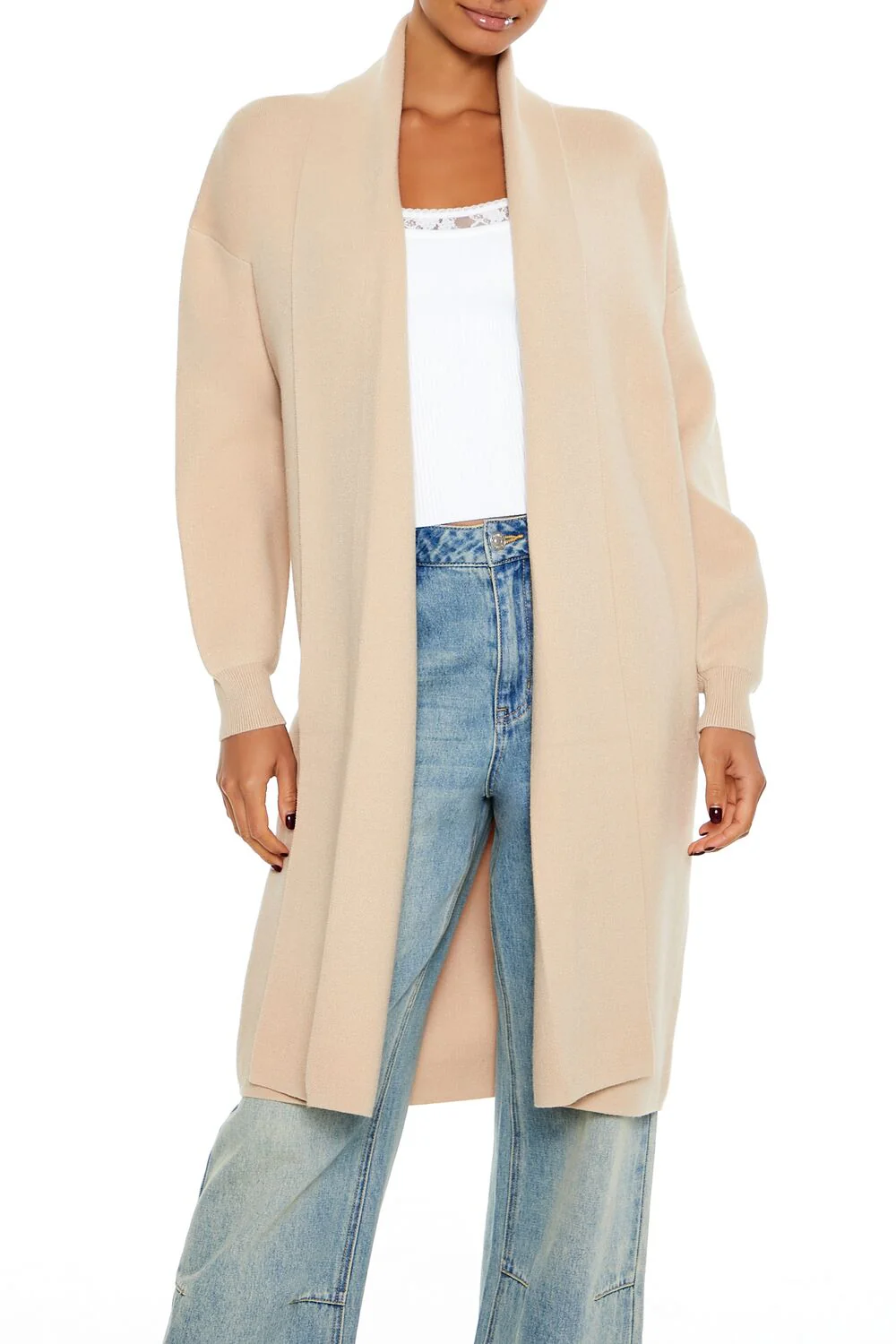 Shawl Collar Cardigan Sweater - Image 7