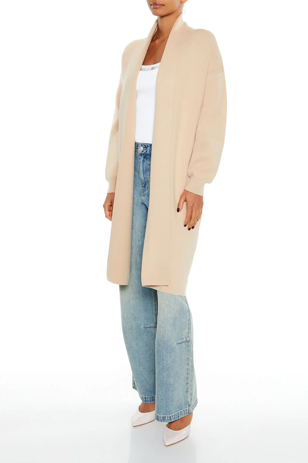 Shawl Collar Cardigan Sweater - Image 8