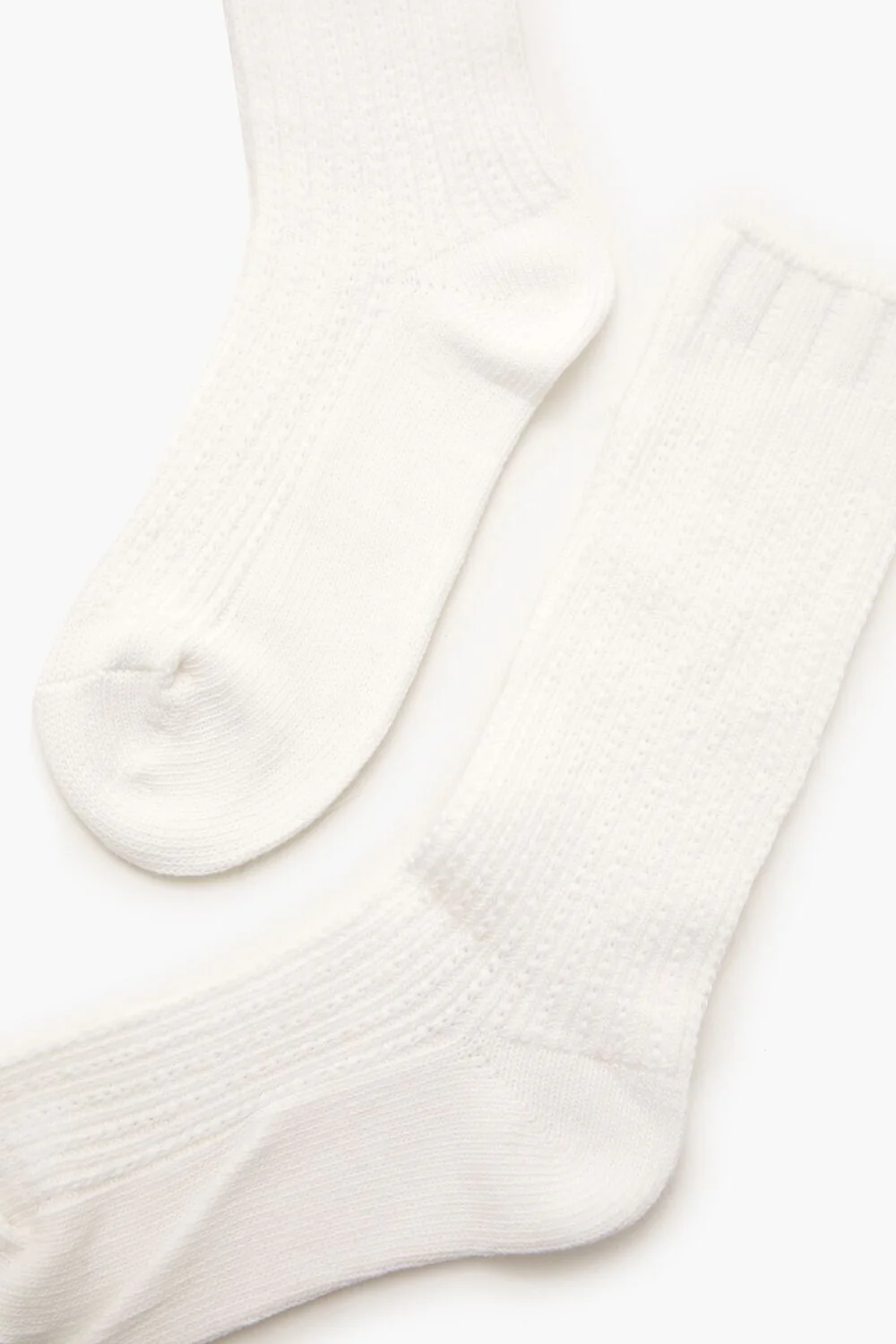 Cable Knit Crew Socks - Image 3