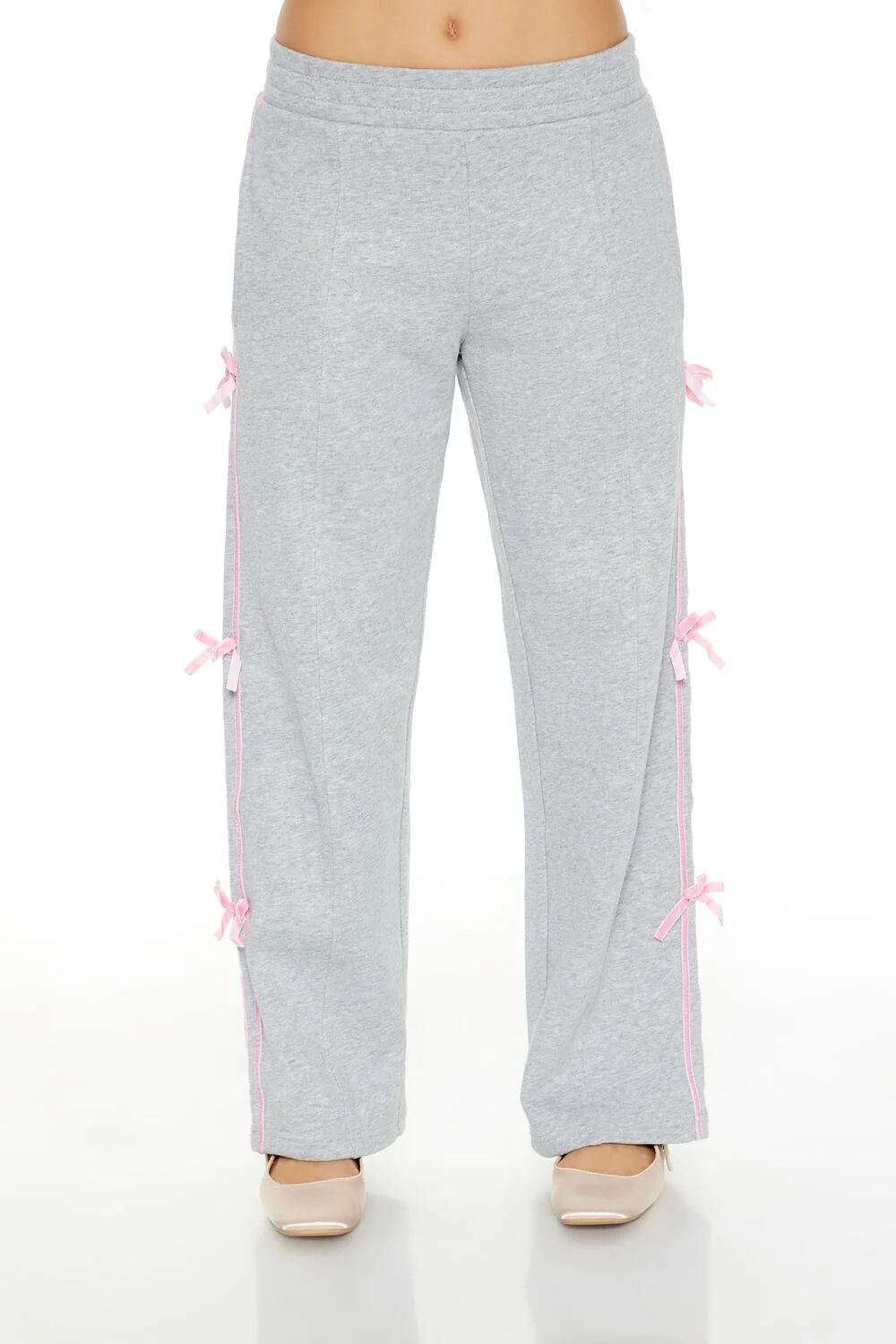 Bow Fleece Sweatpants - Image 2