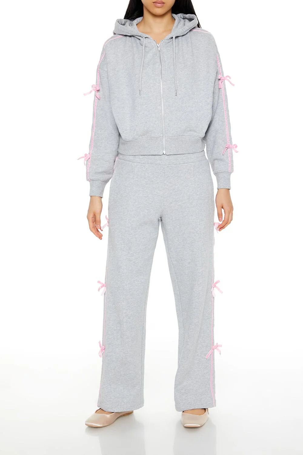Bow Fleece Sweatpants - Image 6