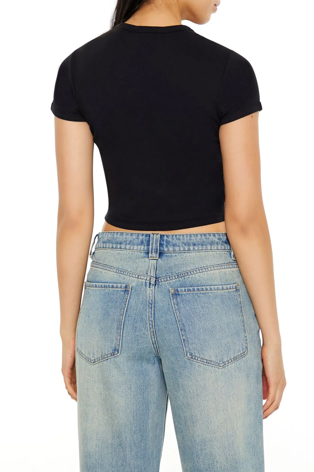 Dramatic Graphic Baby Tee - Image 5