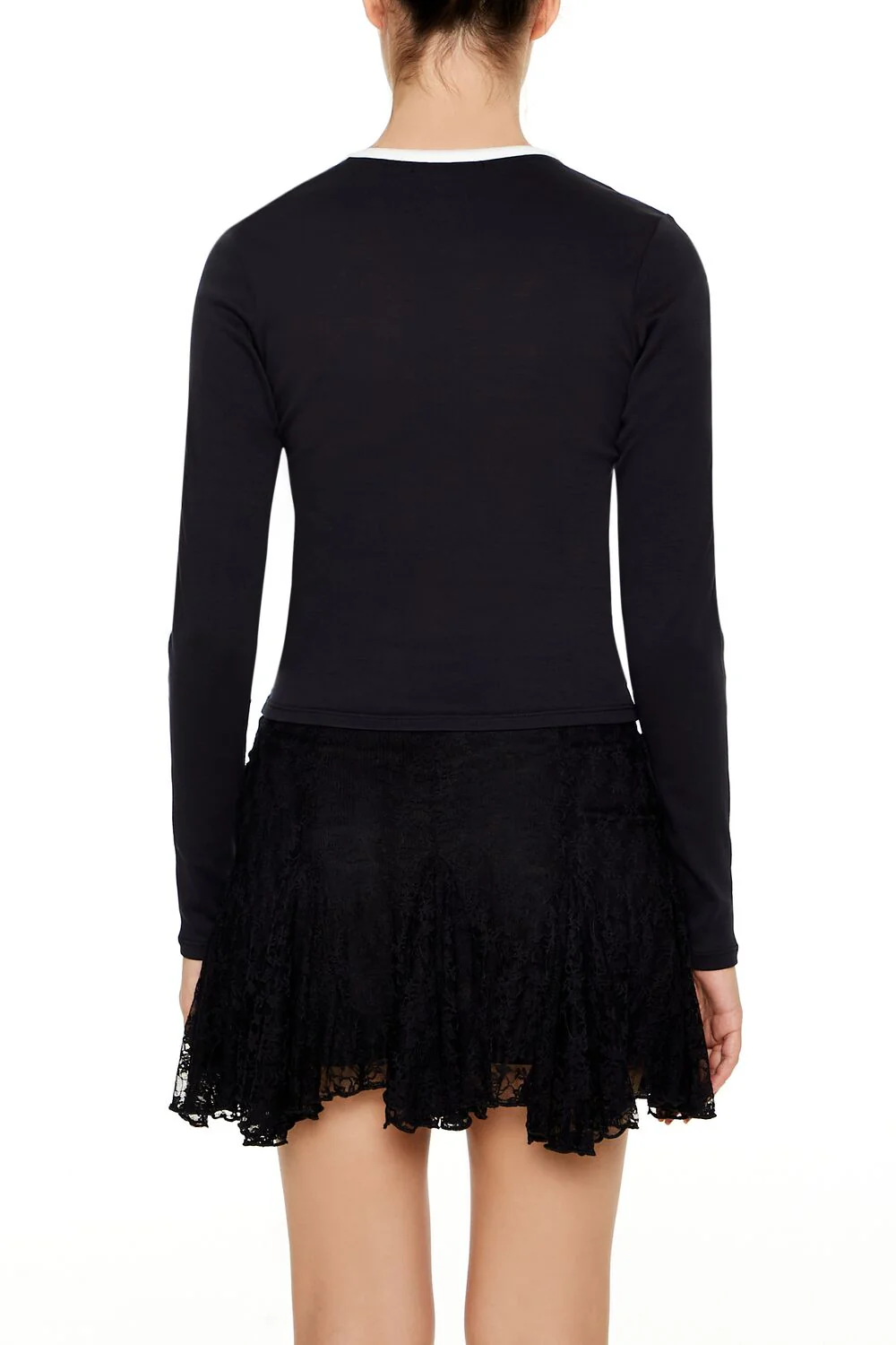 Rhinestone Lace 91 Tee - Image 5